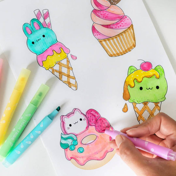 Duftmarker-Set - Süße Desserts (6 Stück, auswaschbar)