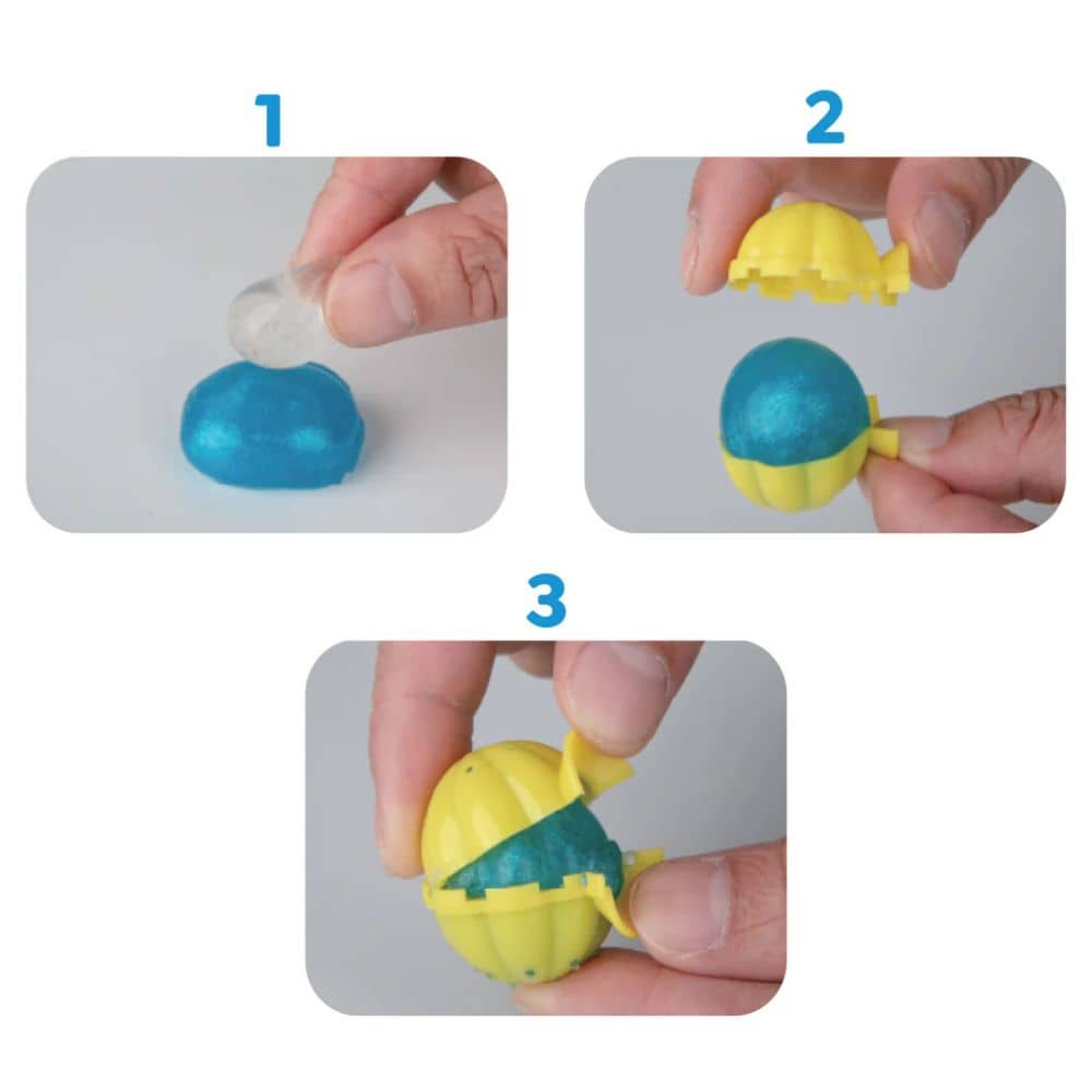 DIY-Set Galaktische Springbälle – Erschaffe 2 eigene Flummis