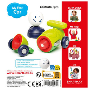 Magnetbausteine Smart Max – My First Car, 6-teilig