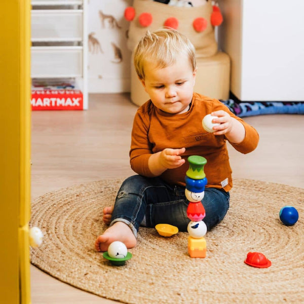 Magnetbausteine Smart Max – My First People, 12-teilig