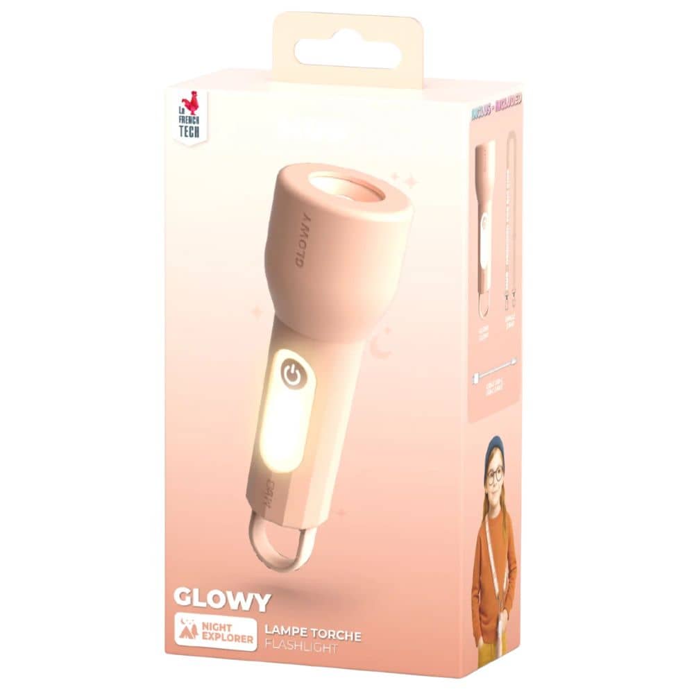 Kinder-Taschenlampe Glowy - Rosa