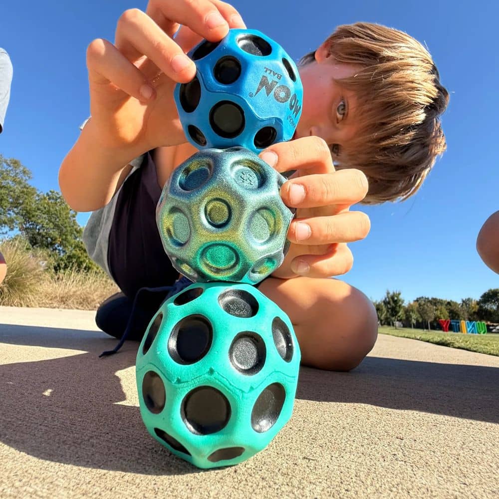 Sprungball Metallic Moon Ball 1 Stk.