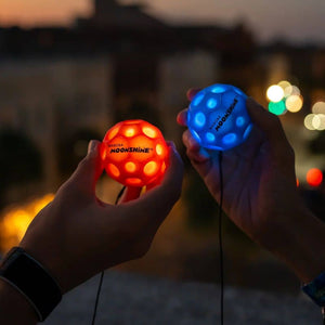 Moonshine Bounceback – Leuchtender Sprungball mit LED-Effekt