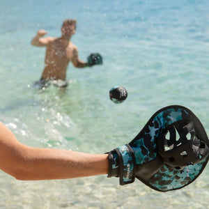 Pro Catch Wasser-Baseball Set – Handschuh & Ball für Pool und Meer