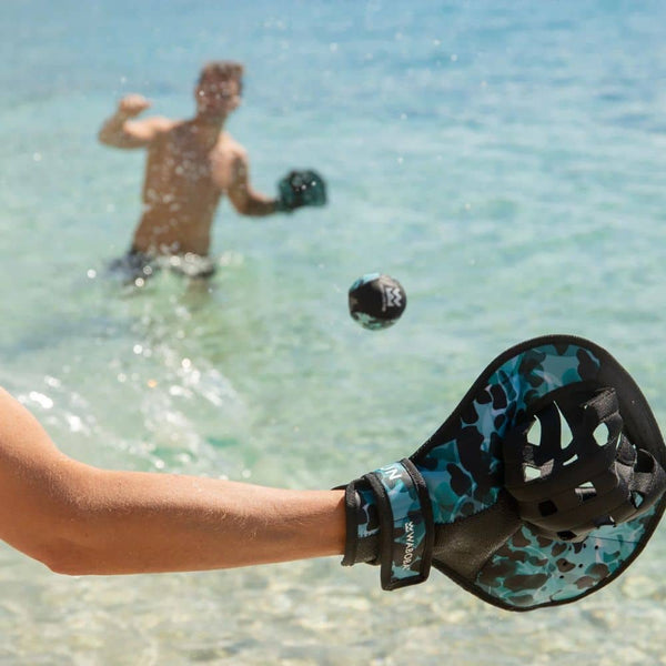 Pro Catch Wasser-Baseball Set – Handschuh & Ball für Pool und Meer