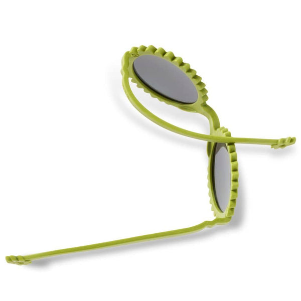 Flexible Kindersonnenbrille Fleur 0-12 Mon. - Olive