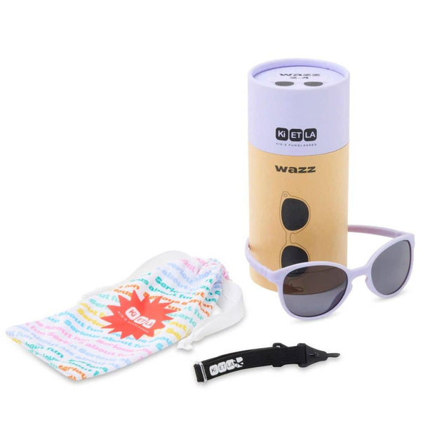 Flexible Kindersonnenbrille Wazz 2-4 J. - Lavender