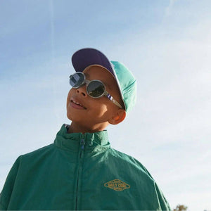 Flexible polarisierte Kindersonnenbrille Pop 7-12 J. - Tea Blackberry