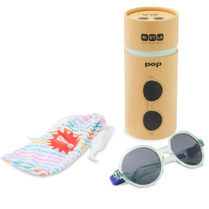 Flexible polarisierte Kindersonnenbrille Pop 4-7 J. - Tea Blackberry