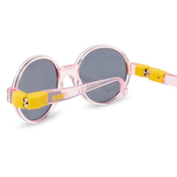 Flexible polarisierte Kindersonnenbrille Pop 7-12 J. - Nude Sun