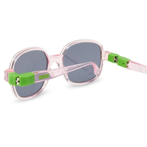 Flexible polarisierte Kindersonnenbrille Urban 7-12 J. - Verbena Green