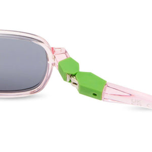 Flexible polarisierte Kindersonnenbrille Urban 7-12 J. - Verbena Green