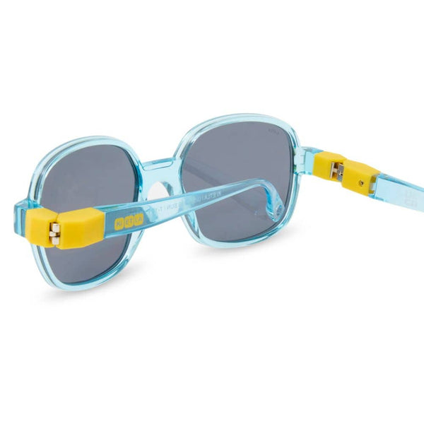 Flexible polarisierte Kindersonnenbrille Urban 4-7 J. - Storm Yellow