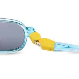 Flexible polarisierte Kindersonnenbrille Urban 4-7 J. - Storm Yellow