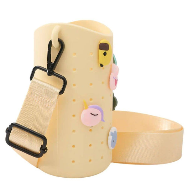 Flaschenhalter mit Gurt Bestie Sling – Gelb
