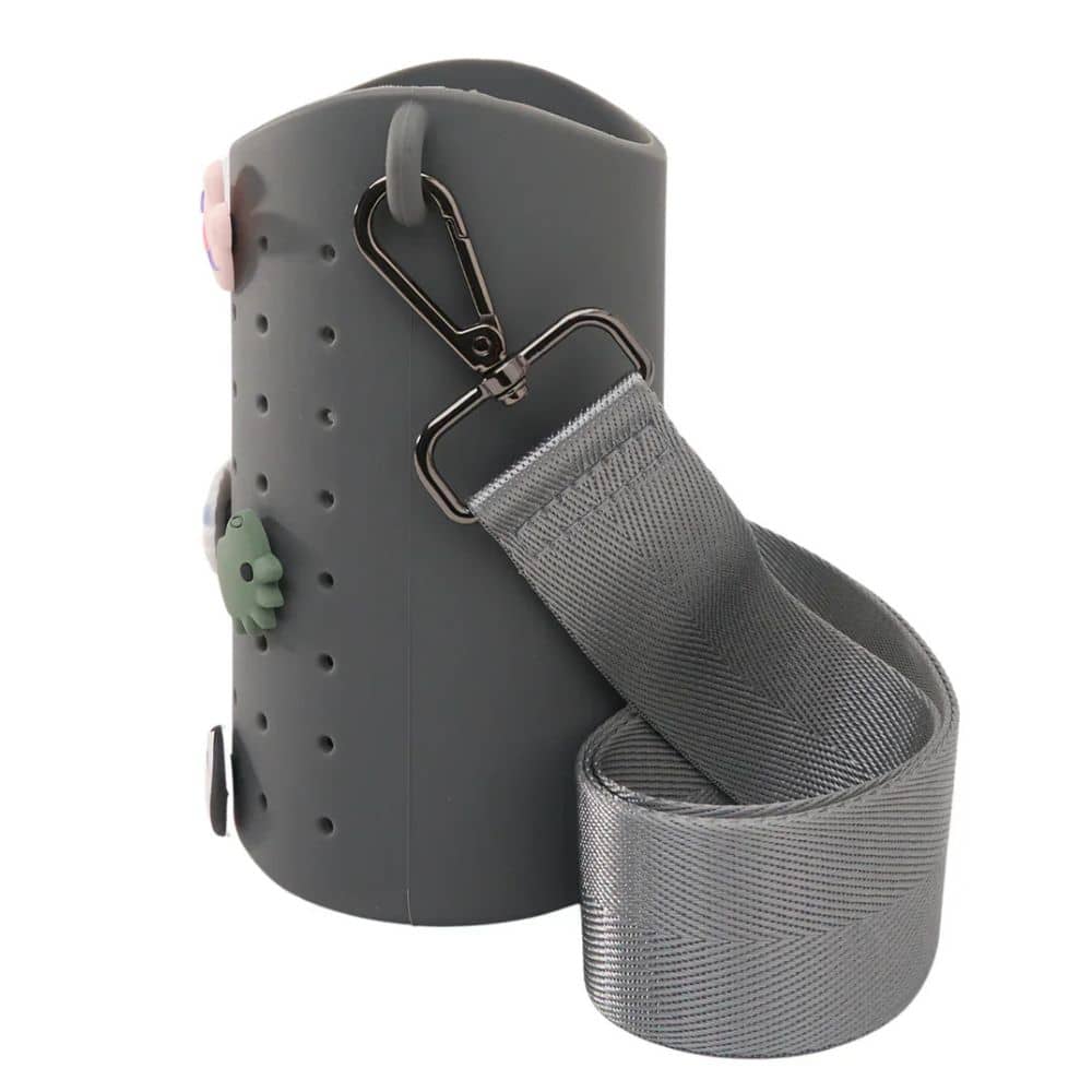 Flaschenhalter mit Gurt Bestie Sling – Grau