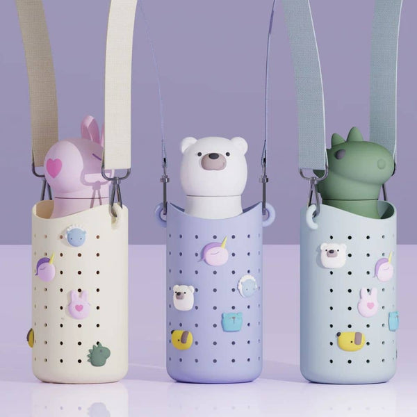 Flaschenhalter mit Gurt Bestie Sling – Grün