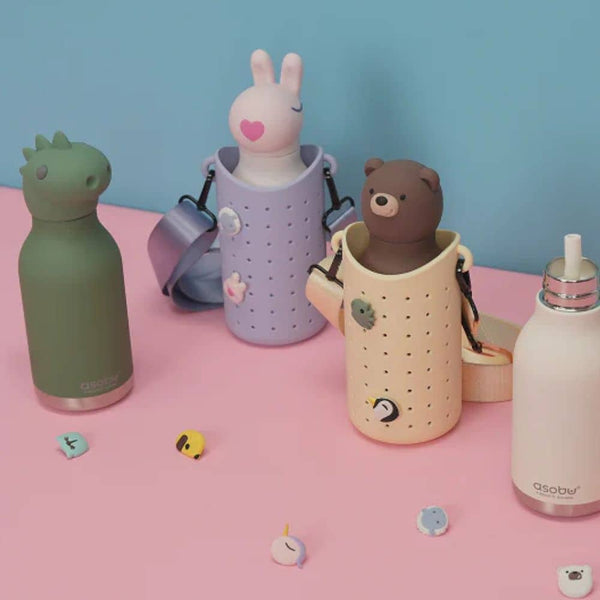 Flaschenhalter mit Gurt Bestie Sling – Grün