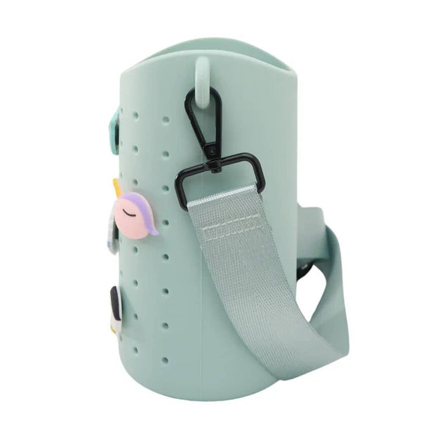 Flaschenhalter mit Gurt Bestie Sling – Grün