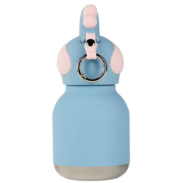 Thermo-Trinkflasche mit Strohhalm Mini Bestie – Elefant (200 ml)