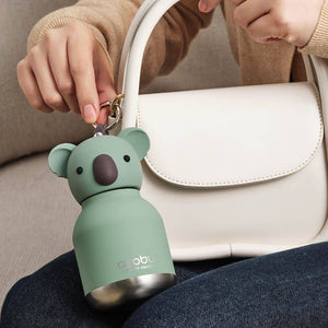Thermo-Trinkflasche mit Strohhalm Mini Bestie – Koala (200 ml)