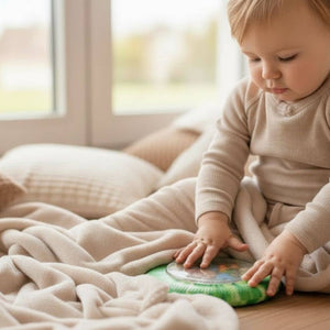 Peekaboo-Sensorikscheibe mit Figuren - Dinosaurier