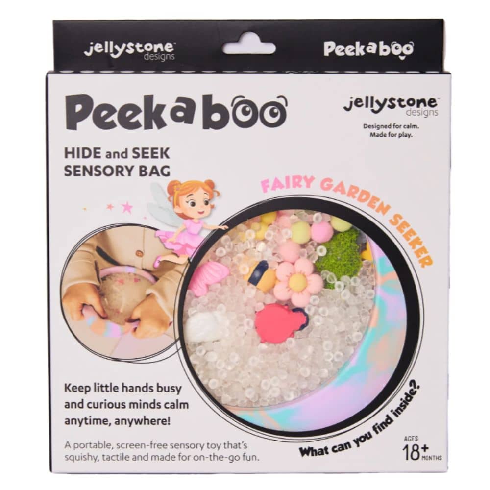 Peekaboo-Sensorikscheibe mit Figuren - Feen
