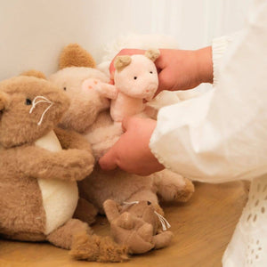 Kuscheltier Schweinchen mit Baby (15 cm)