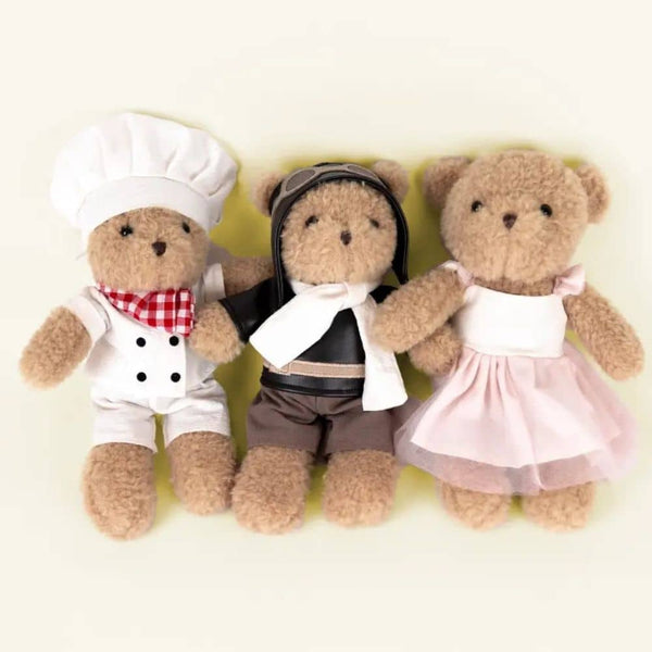 Kuscheltier Bär Pilot (29 cm)
