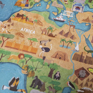 Edukatives Reisespiel - Wonderful World