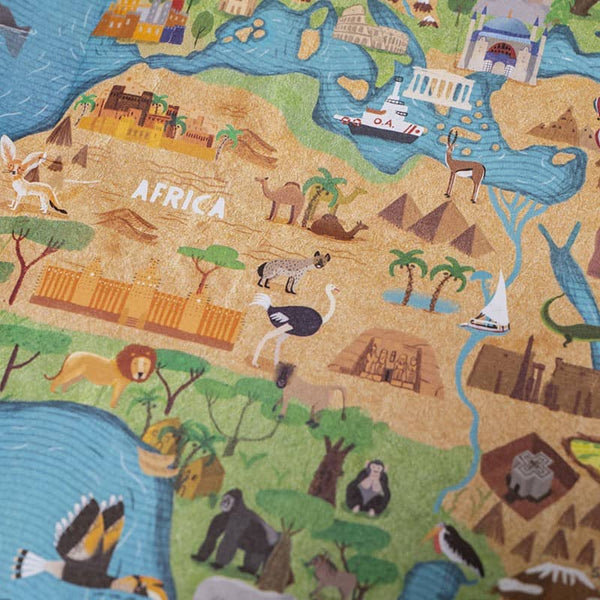 Edukatives Reisespiel - Wonderful World
