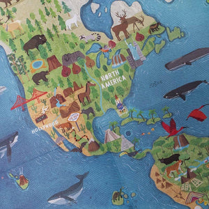 Edukatives Reisespiel - Wonderful World