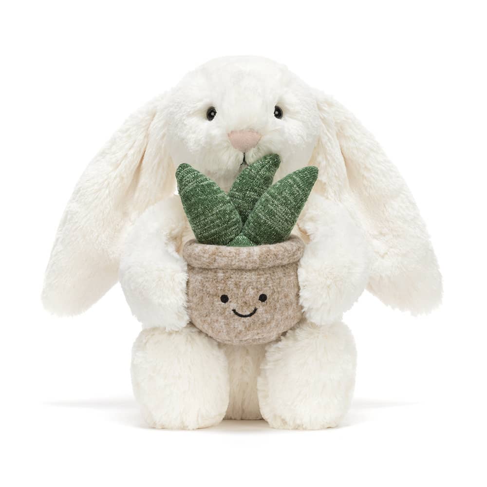 Bashful Hase – Cremeweiß mit Aloe Vera (31 cm)