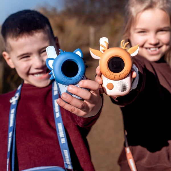 Walkie Talkie für Kinder - Waschbär und Hirsch