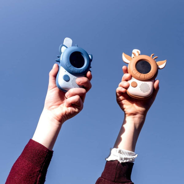Walkie Talkie für Kinder - Waschbär und Hirsch