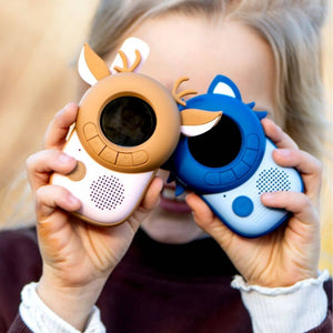 Walkie Talkie für Kinder - Waschbär und Hirsch
