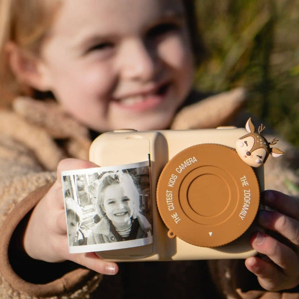 Digitalkamera mit Drucker für Kinder Zoo Print - Hirsch