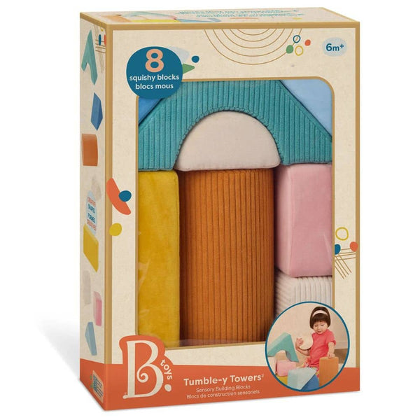 Große weiche Bauklötze aus Plüsch - Tumble-y Towers (8 Elemente)