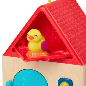 Holz-Spielhaus mit Schlössern - Unlock & Learn Box