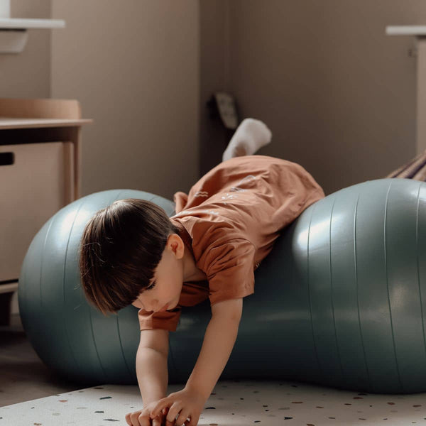 Erdnuss-Gymnastikball für Kinder - Blue