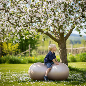 Erdnuss-Gymnastikball für Kinder - Graphit