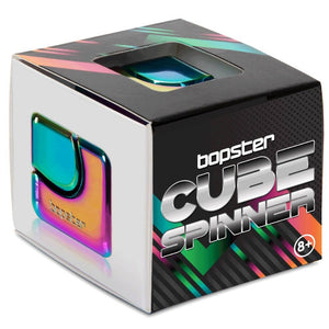 Geschicklichkeitsspielzeug – Fidget Cube Spinner - mehrfarbig/metallic