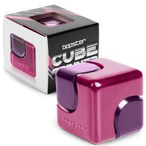 Geschicklichkeitsspielzeug – Fidget Cube Spinner - rosa/lila