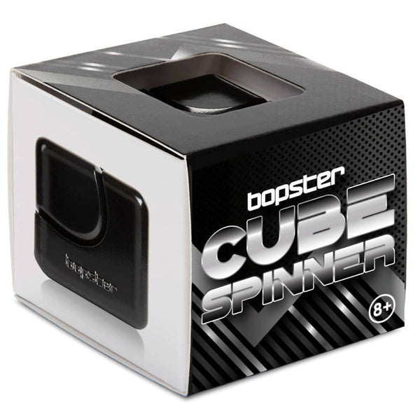 Geschicklichkeitsspielzeug – Fidget Cube Spinner - schwarz