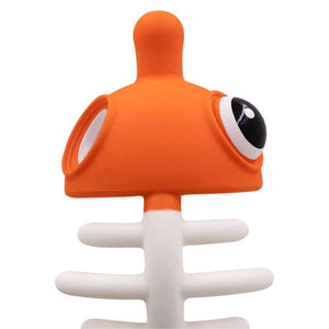 3-in-1-Beruhigungsbeißring - Fisch Orange