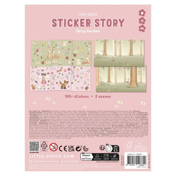 Stickerbuch – Fairy Garden
