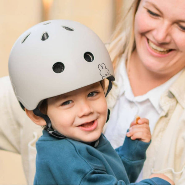 Kinderhelm XXS–S, 1–5 Jahre – Miffy Ash