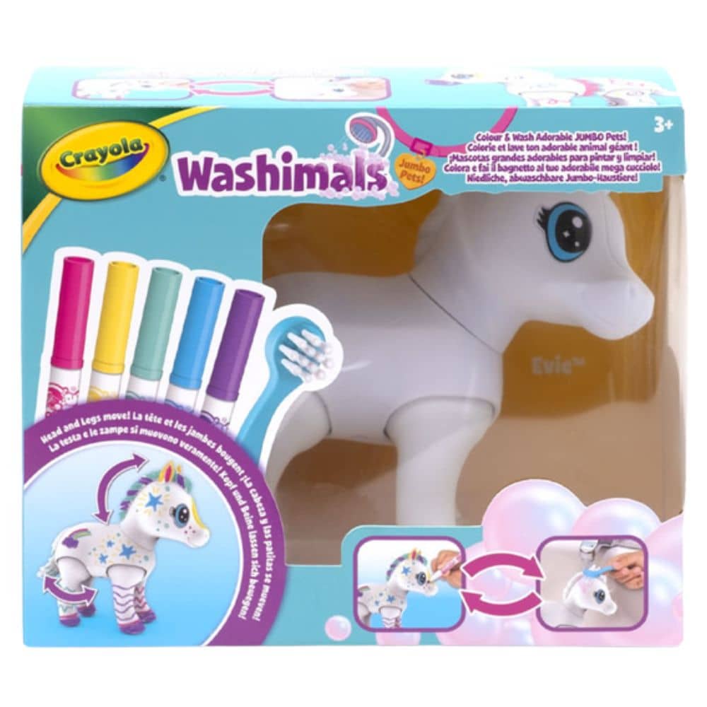 Große Figuren zum Bemalen und Waschen – Washimals Jumbo, Pony Elvis