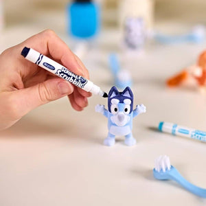 Figuren-Set zum Bemalen und Waschen – Washimals, Bluey (4 Figuren)