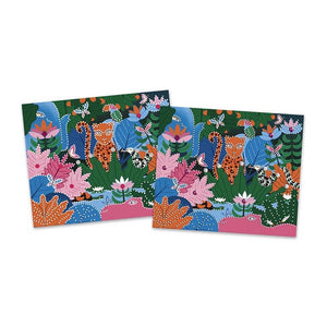 Kreativset mit im Dunkeln leuchtenden Kristallen – Der Dschungel bei Nacht 6+